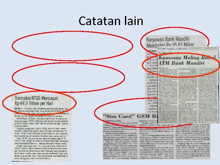Catatan lain 