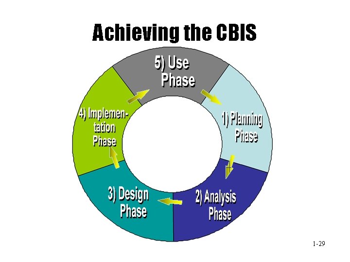 Achieving the CBIS 1 -29 