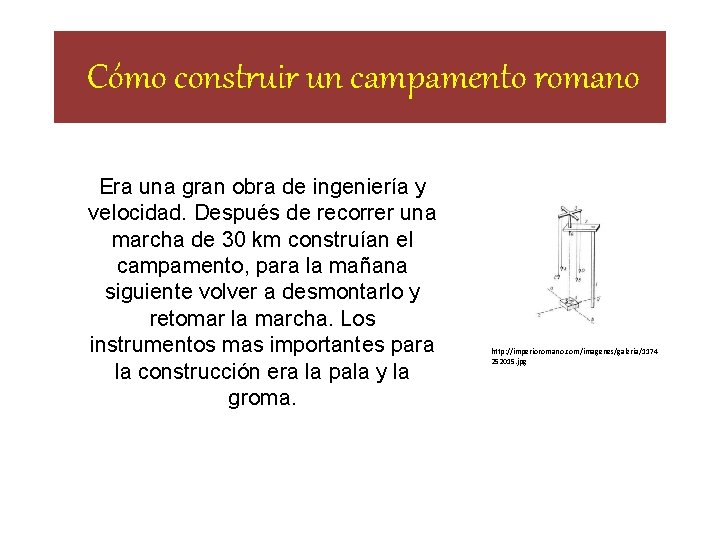 Cómo construir un campamento romano Era una gran obra de ingeniería y velocidad. Después Cómo construir un campamento romano Era una gran obra de ingeniería y velocidad. Después