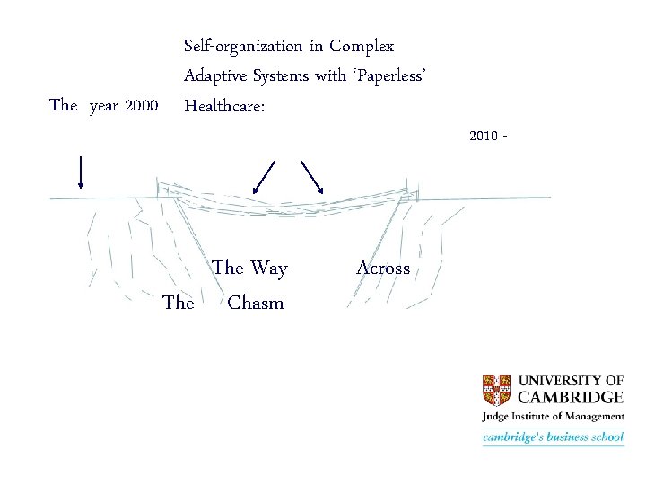 The year 2000 Self-organization in Complex Adaptive Systems with ‘Paperless’ Healthcare: The Way The
