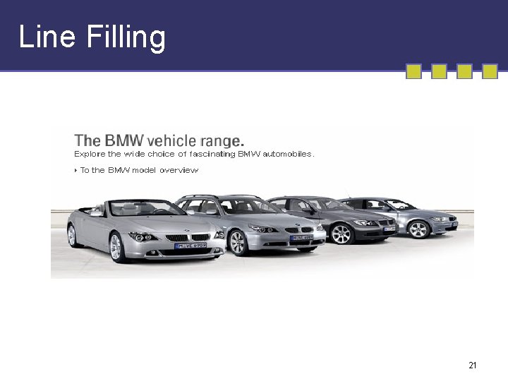 Line Filling 21 