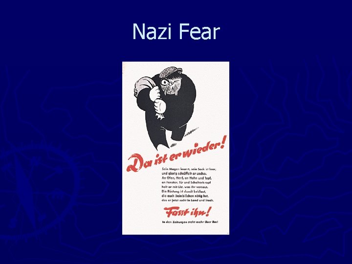 Nazi Fear 