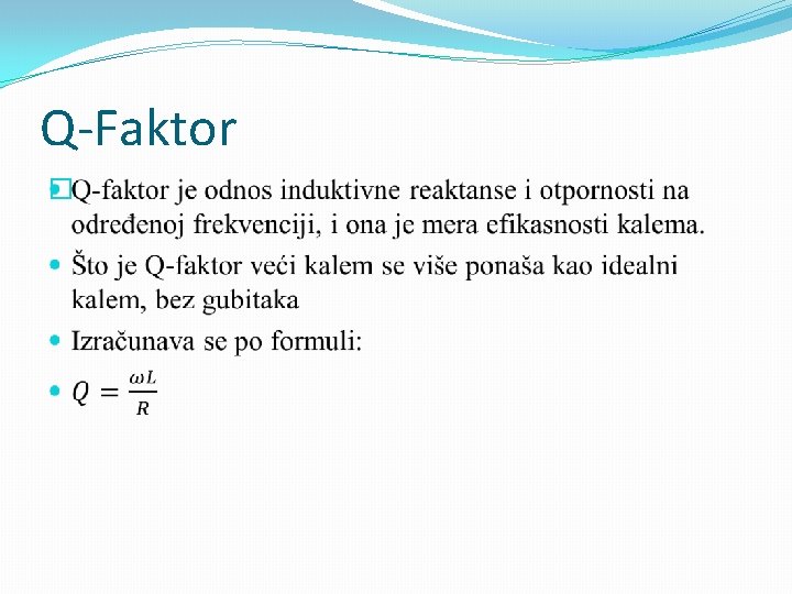 Q-Faktor � 