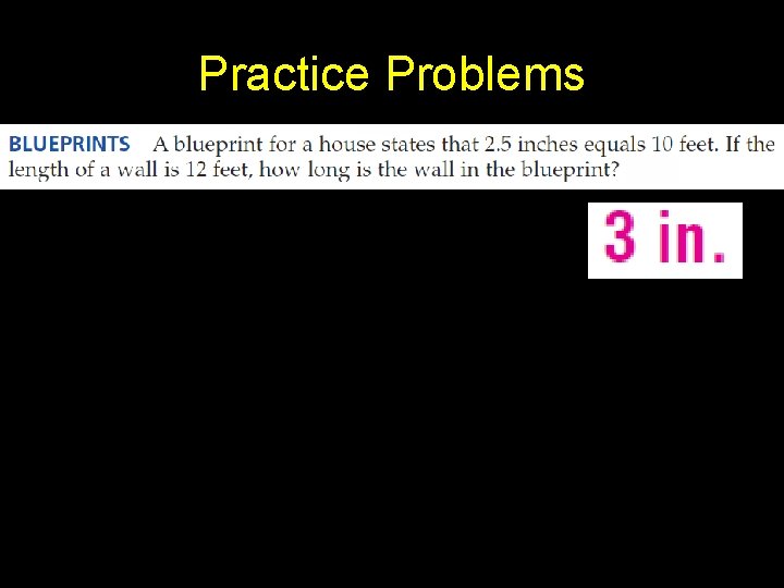 Practice Problems 