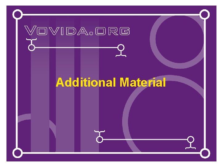 Additional Material Additional Material
