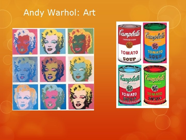 Andy Warhol: Art 