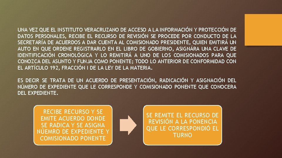 UNA VEZ QUE EL INSTITUTO VERACRUZANO DE ACCESO A LA INFORMACIÓN Y PROTECCIÓN DE