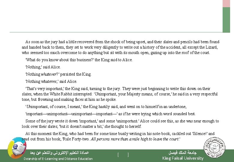 As soon as the jury had a little recovered from the shock of being