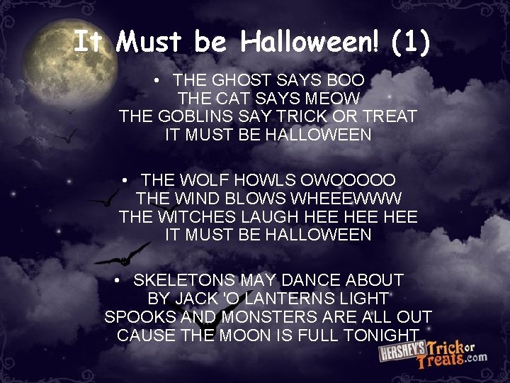 It Must be Halloween! (1) • THE GHOST SAYS BOO THE CAT SAYS MEOW It Must be Halloween! (1) • THE GHOST SAYS BOO THE CAT SAYS MEOW