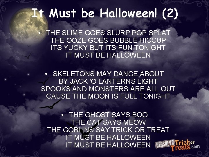 It Must be Halloween! (2) • THE SLIME GOES SLURP POP SPLAT THE OOZE It Must be Halloween! (2) • THE SLIME GOES SLURP POP SPLAT THE OOZE