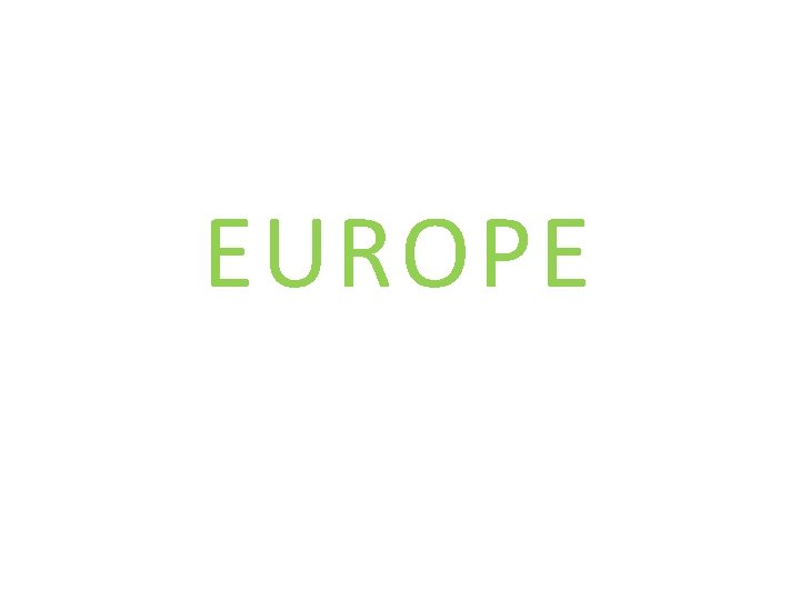 EUROPE 
