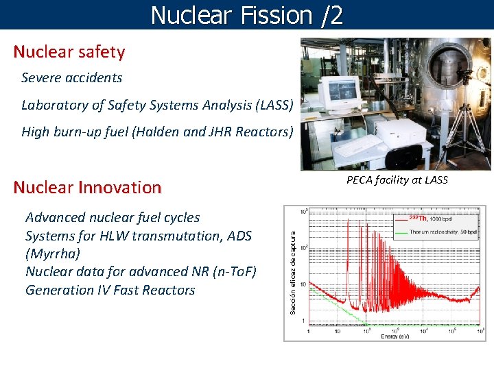 Nuclear Fission /2 Nuclear safety Severe accidents Laboratory of Safety Systems Analysis (LASS) High