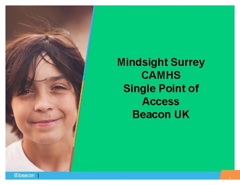 Mindsight Surrey CAMHS Single Point of Access Beacon UK 1 
