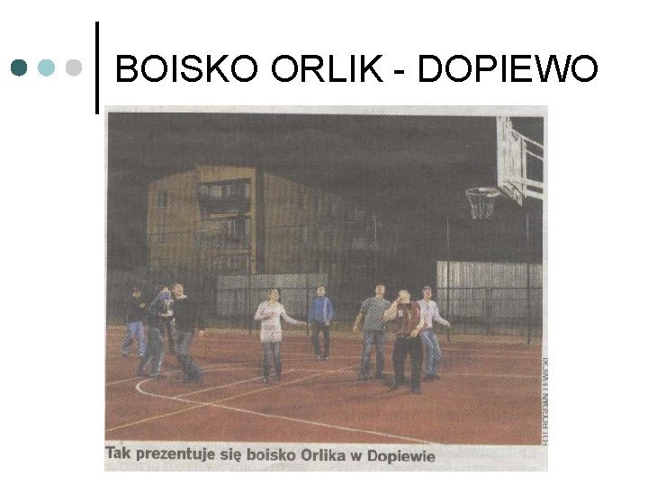BOISKO ORLIK - DOPIEWO 
