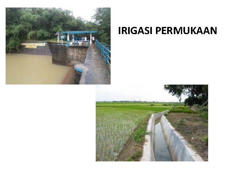 IRIGASI PERMUKAAN 