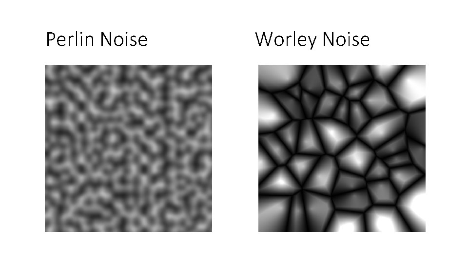 Perlin Noise Worley Noise 