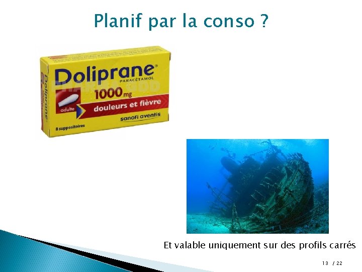 Planif par la conso ? Et valable uniquement sur des profils carrés 13 / Planif par la conso ? Et valable uniquement sur des profils carrés 13 /