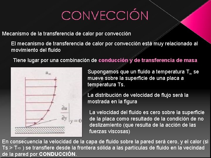 Mecanismo de la transferencia de calor por convección El mecanismo de transferencia de calor Mecanismo de la transferencia de calor por convección El mecanismo de transferencia de calor
