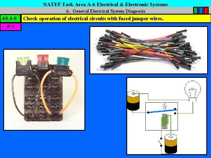NATEF Task Area A-6 Electrical & Electronic Systems A. General Electrical System Diagnosis A