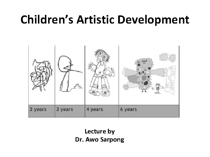 Children’s Artistic Development Lecture by Dr. Awo Sarpong 