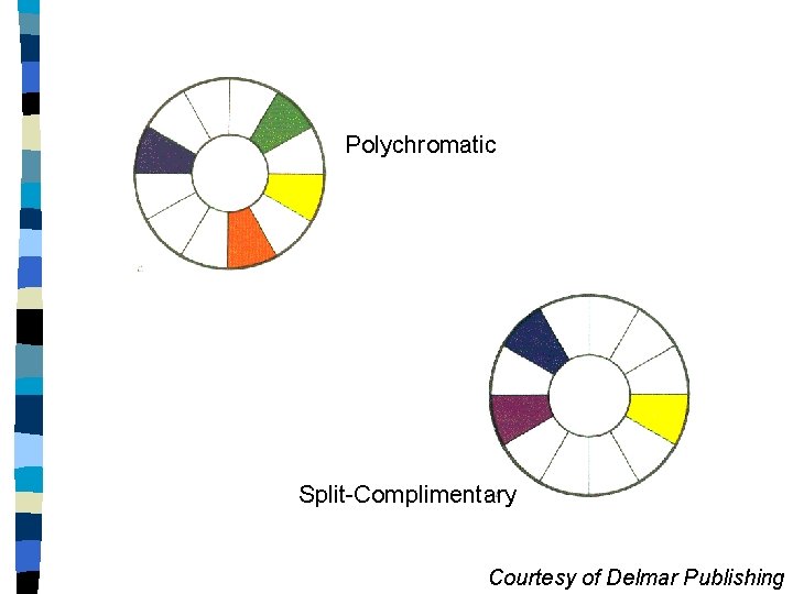 Polychromatic Split-Complimentary Courtesy of Delmar Publishing 