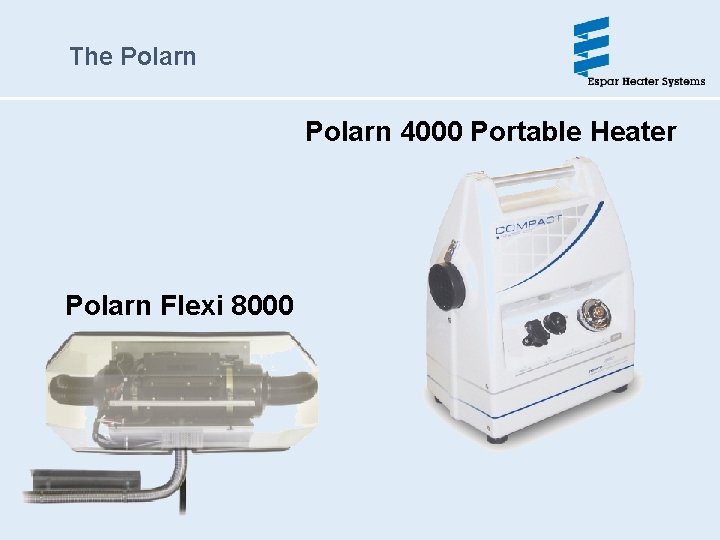The Polarn 4000 Portable Heater Polarn Flexi 8000 