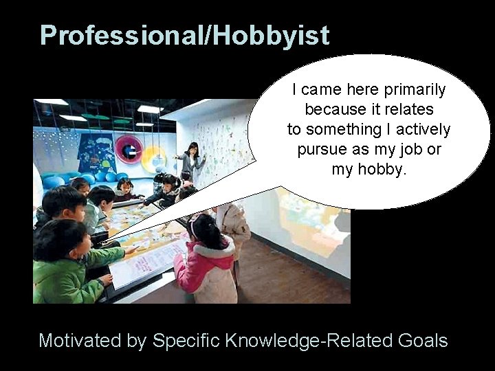 Professional/Hobbyist I came here primarily because it relates to something I actively pursue as