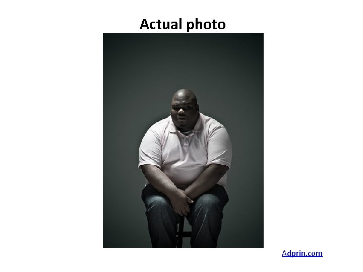 Actual photo Adprin. com 