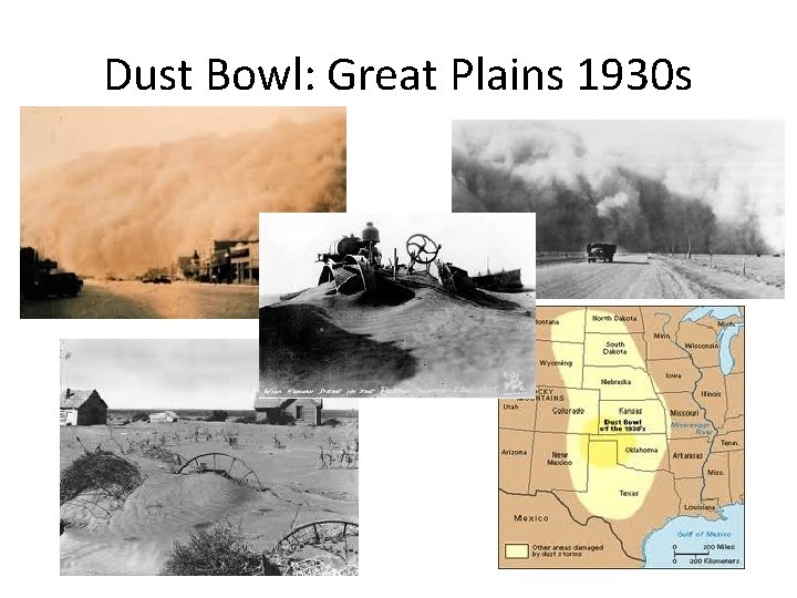 Dust Bowl: Great Plains 1930 s 