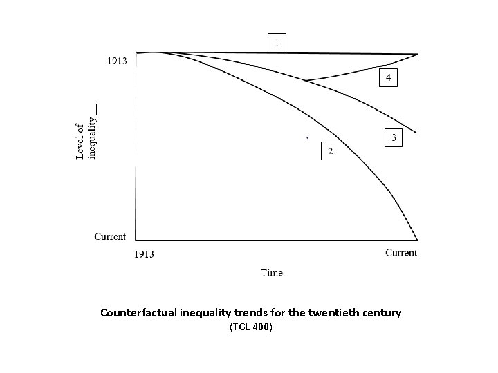 Counterfactual inequality trends for the twentieth century (TGL 400) 