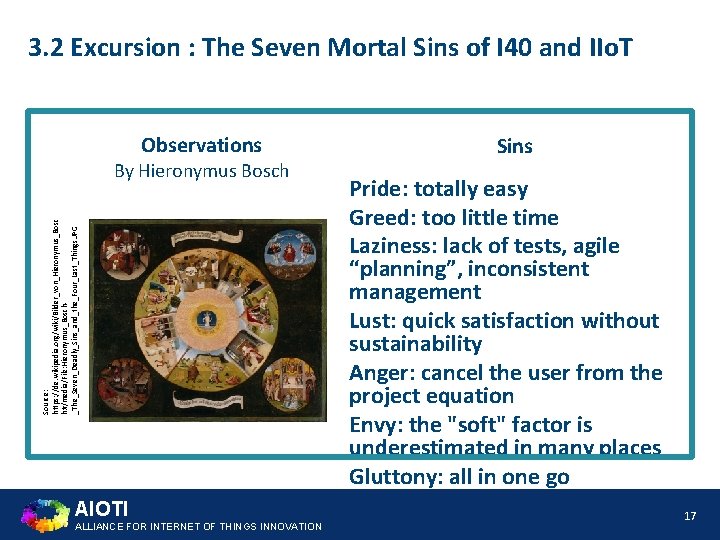3. 2 Excursion : The Seven Mortal Sins of I 40 and IIo. T