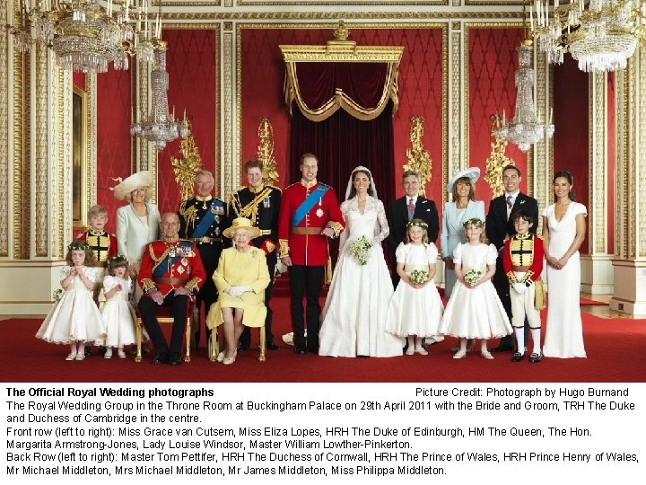 The Official Royal Wedding photographs Picture Credit: Photograph by Hugo Burnand The Royal Wedding