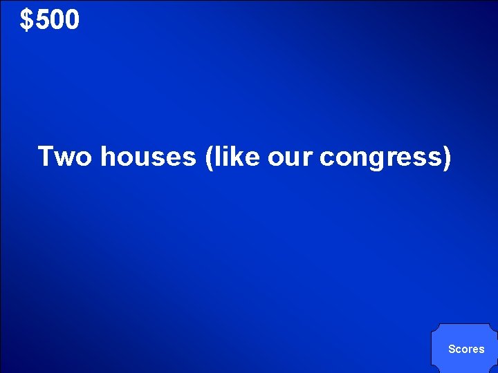 © Mark E. Damon - All Rights Reserved $500 Two houses (like our congress)