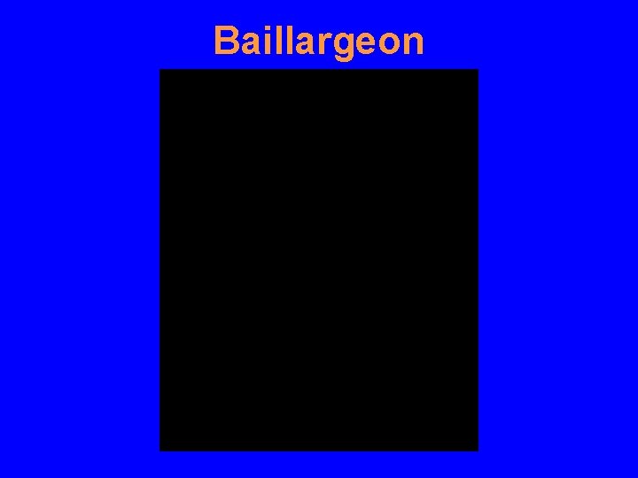 Baillargeon 
