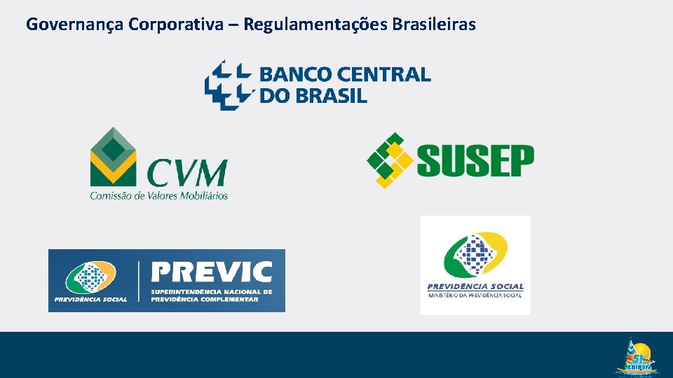 Governança Corporativa – Regulamentações Brasileiras 