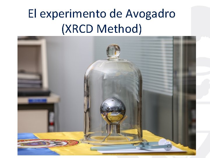 El experimento de Avogadro (XRCD Method) 
