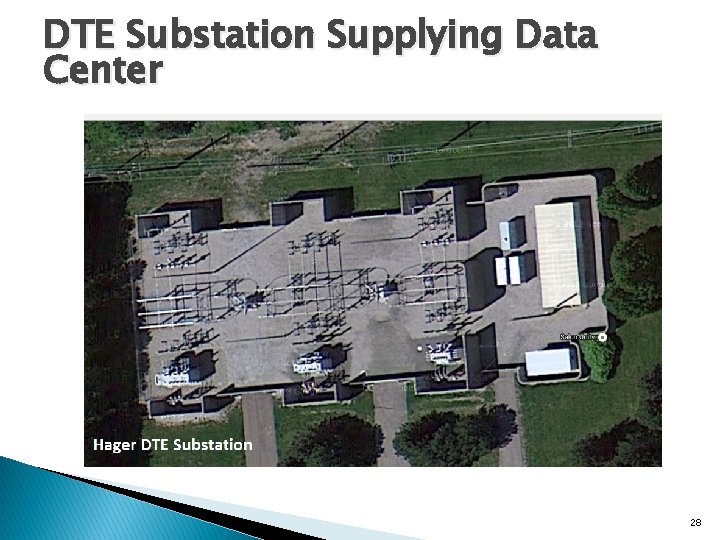 DTE Substation Supplying Data Center 28 
