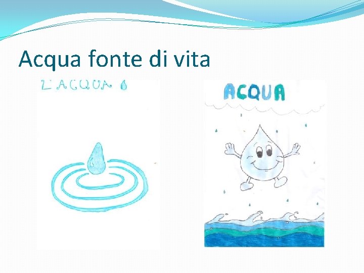 Acqua fonte di vita 