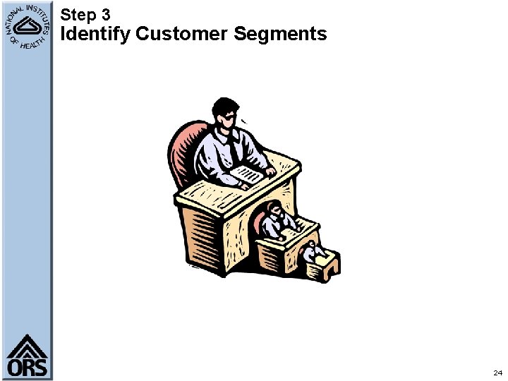 Step 3 Identify Customer Segments 24 