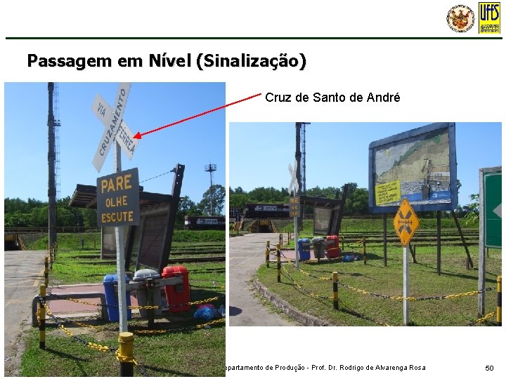 Passagem em Nível (Sinalização) Cruz de Santo de André Curso de Engenharia Civil -