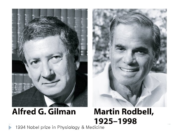 1994 Nobel prize in Physiology & Medicine 