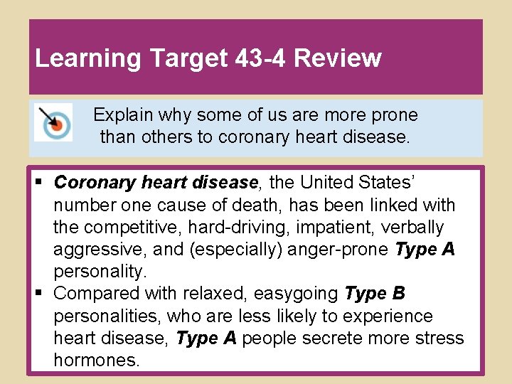 Learning Target 43 -4 Review Explain why some of us are more prone than Learning Target 43 -4 Review Explain why some of us are more prone than