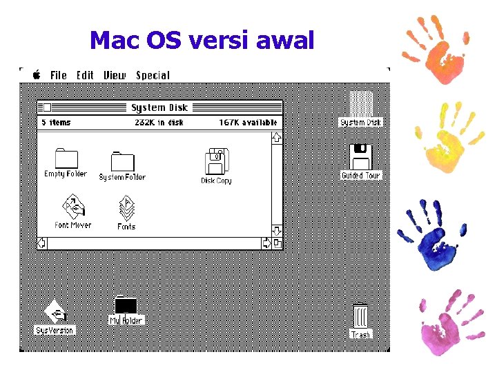 Mac OS versi awal 
