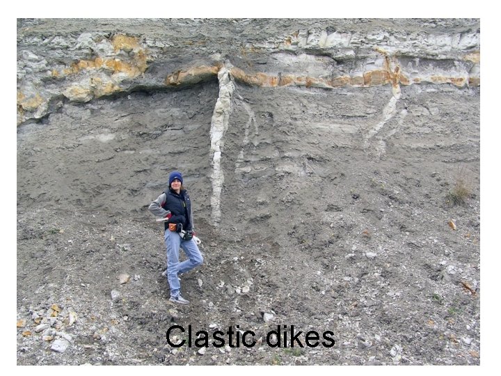 Clastic dikes 