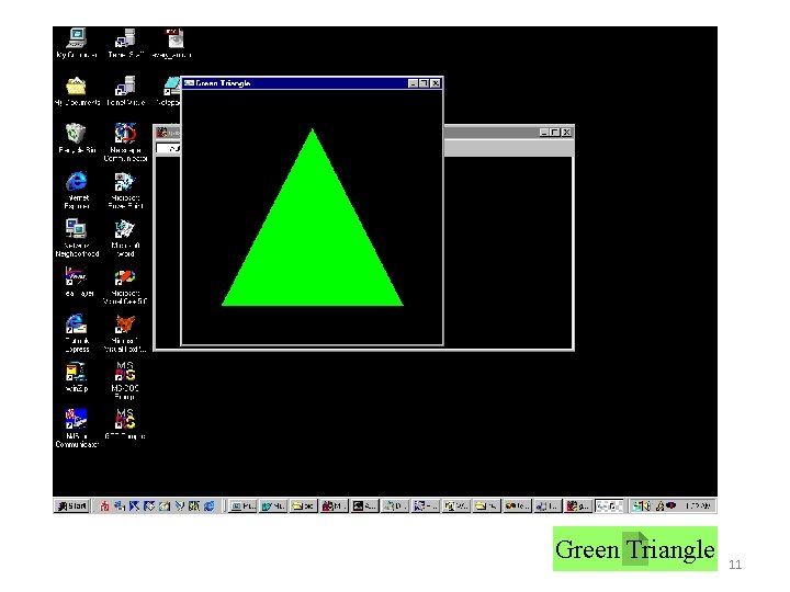 Green Triangle 11 