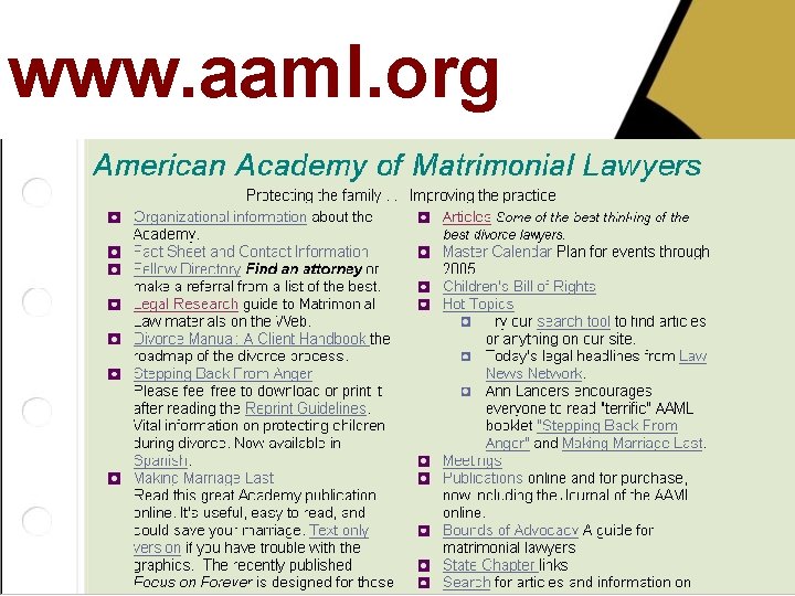 www. aaml. org 