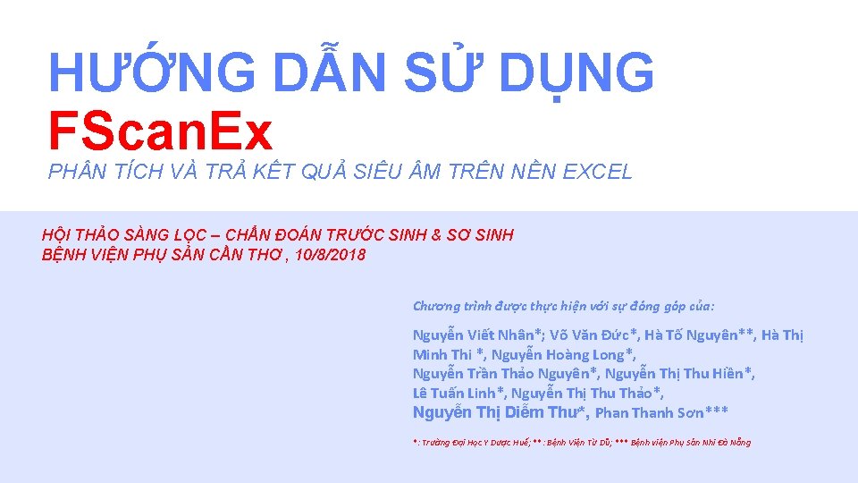 HNG DN S DNG FScan Ex PH N