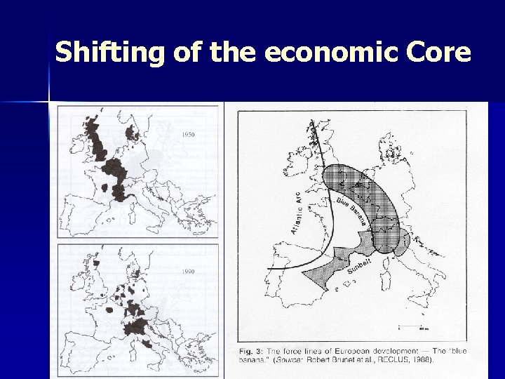 Shifting of the economic Core 7 