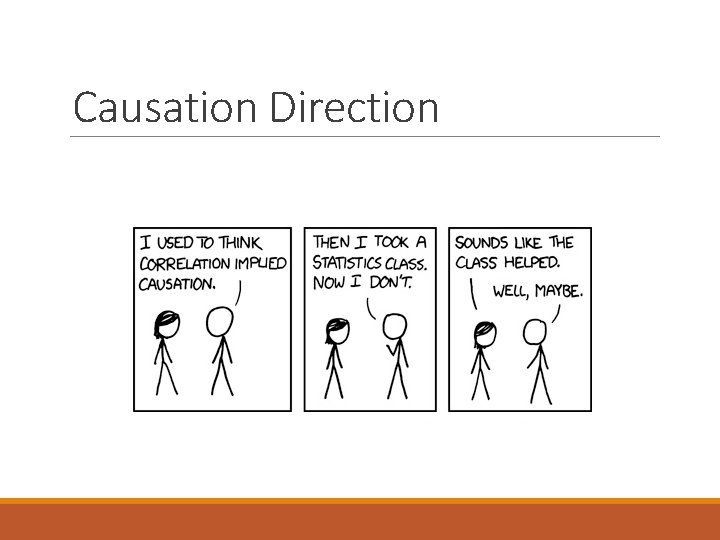 Causation Direction 