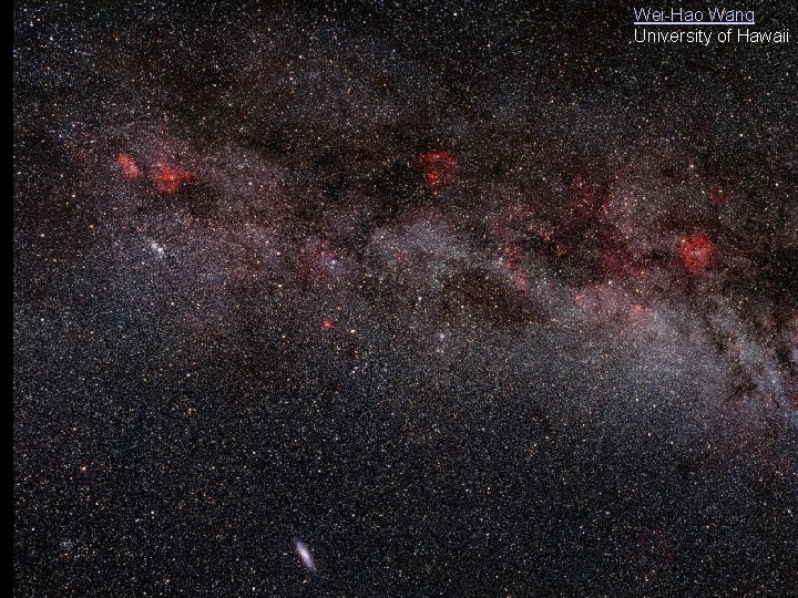 Wei-Hao Wang University of Hawaii PX 269 Galaxies 